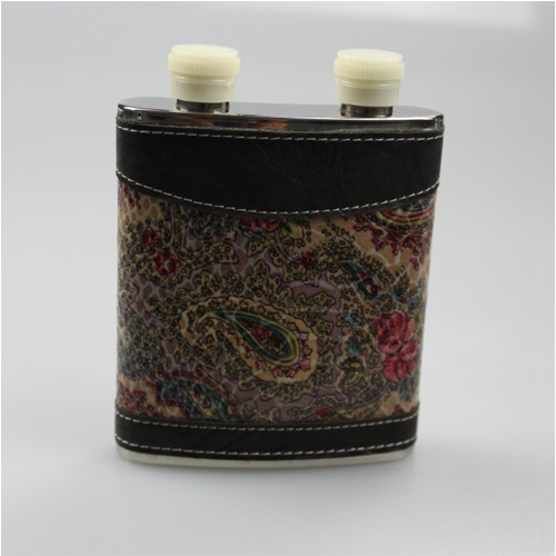 stainless steel hip flask set