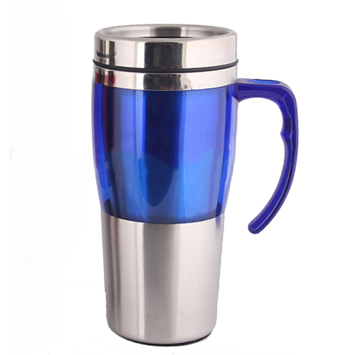stainless steel mug
