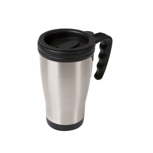 stainless steel mug