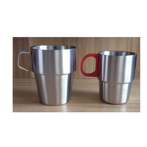 stainless steel mug